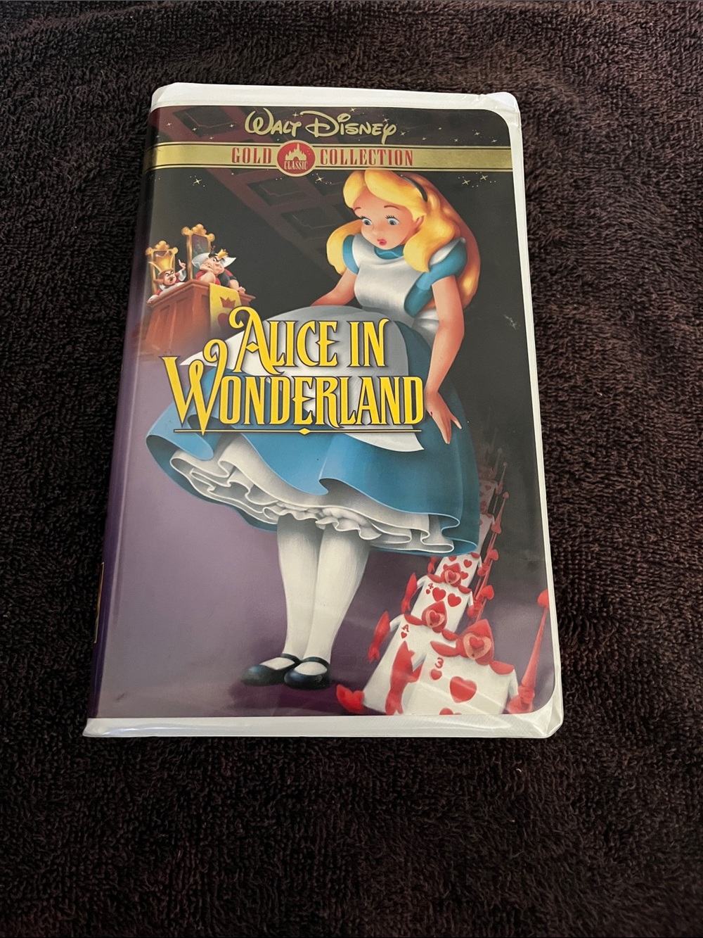 Vintage 2000s Walt Disney Alice in Wonderland VHS